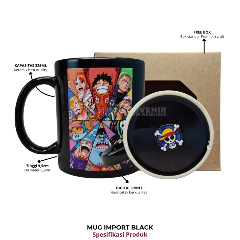 Mug Import Black - Gambar 7