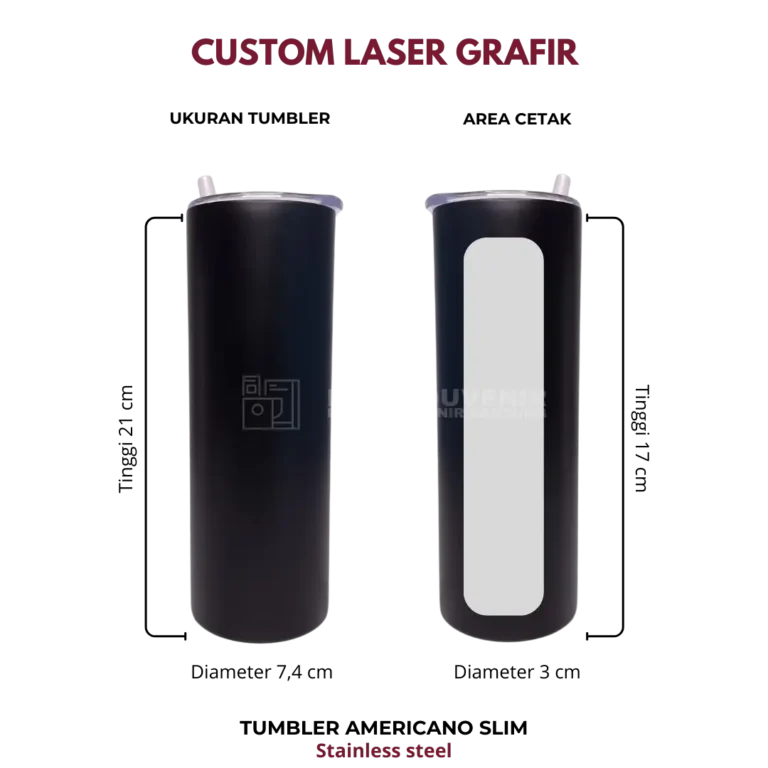 Tumbler Americano Slim - Gambar 5