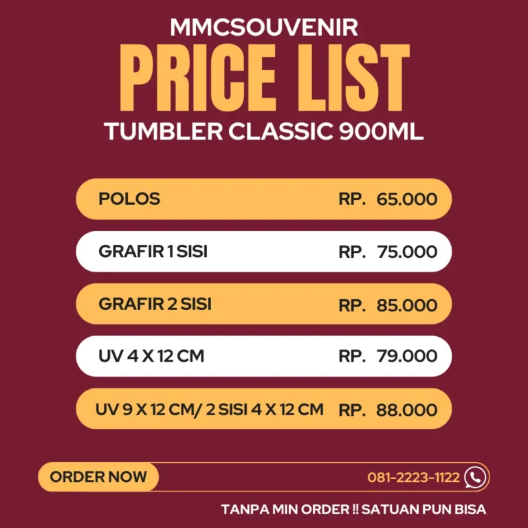 Tumbler Classic 900ml - Gambar 4