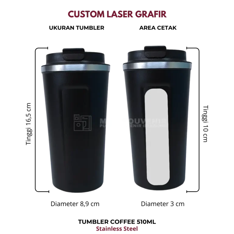 Tumbler Coffee 510ml - Gambar 5