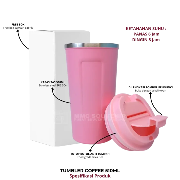Tumbler Coffee 510ml - Gambar 7