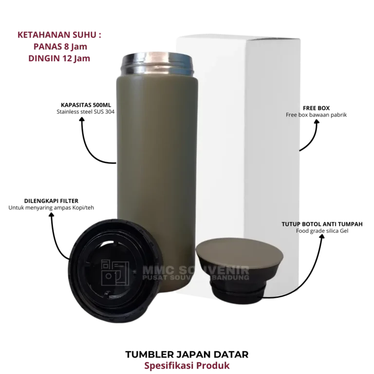 Tumbler Japan Datar - Gambar 7