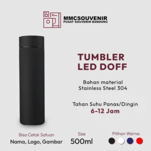 souvenir-hampers-tumbler-custom-grafir-uv-bandung-tumbler-mug-sakura-led-rubber-doff-500-ml