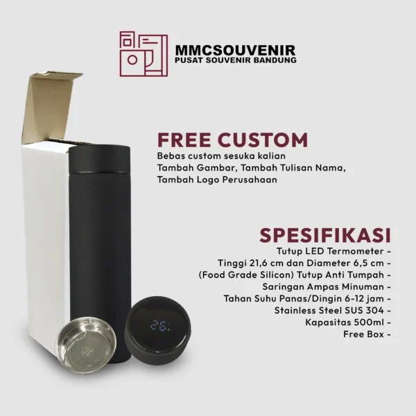 souvenir-hampers-tumbler-custom-grafir-uv-bandung-tumbler-mug-sakura-led-rubber-doff-500-ml