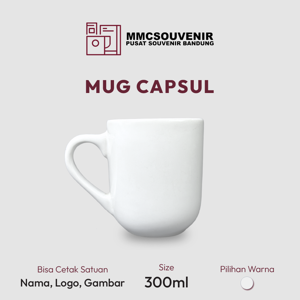 Mug Capsule custom Bandung