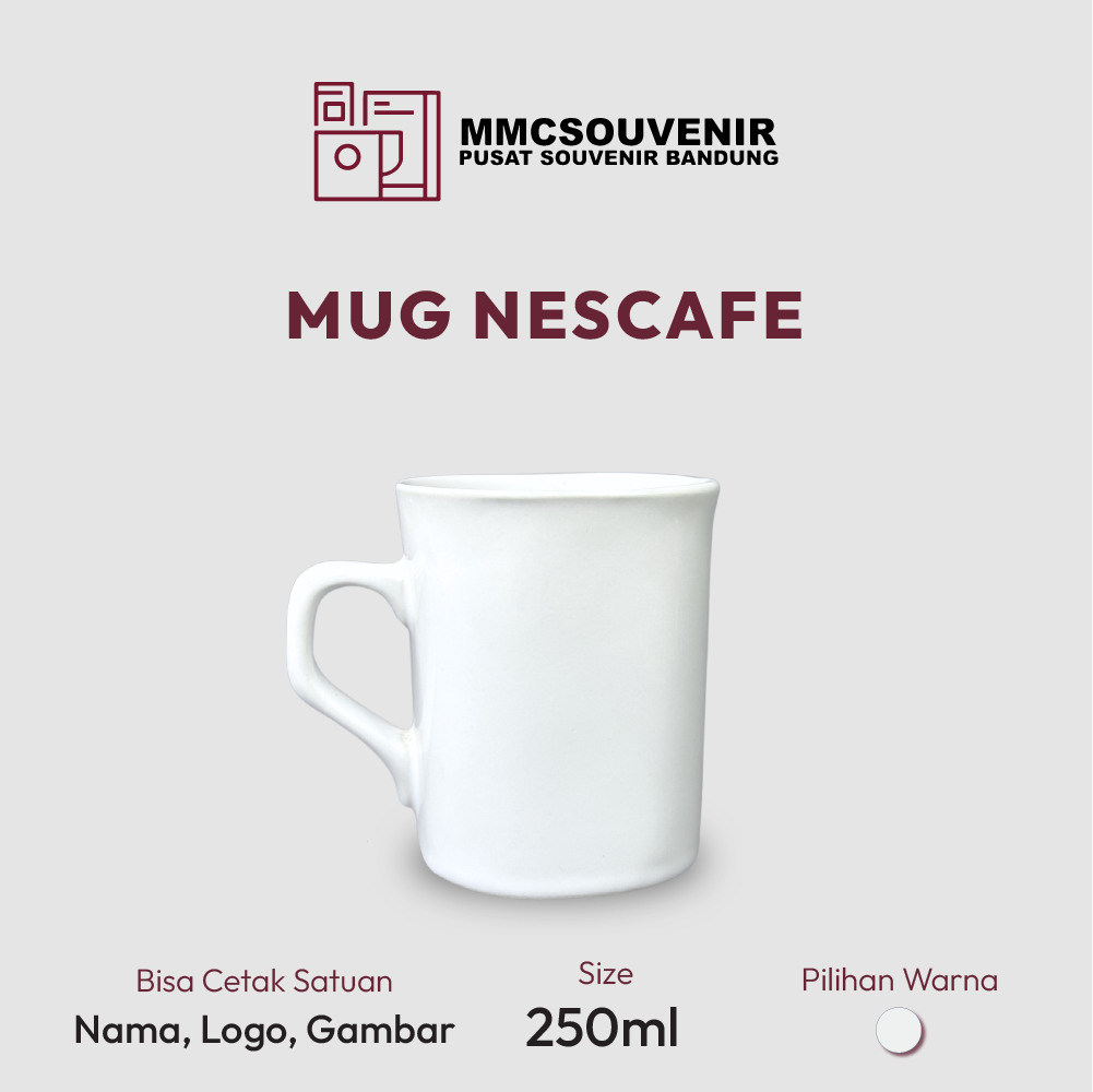 Mug Nescafe custom Bandung - foto 1