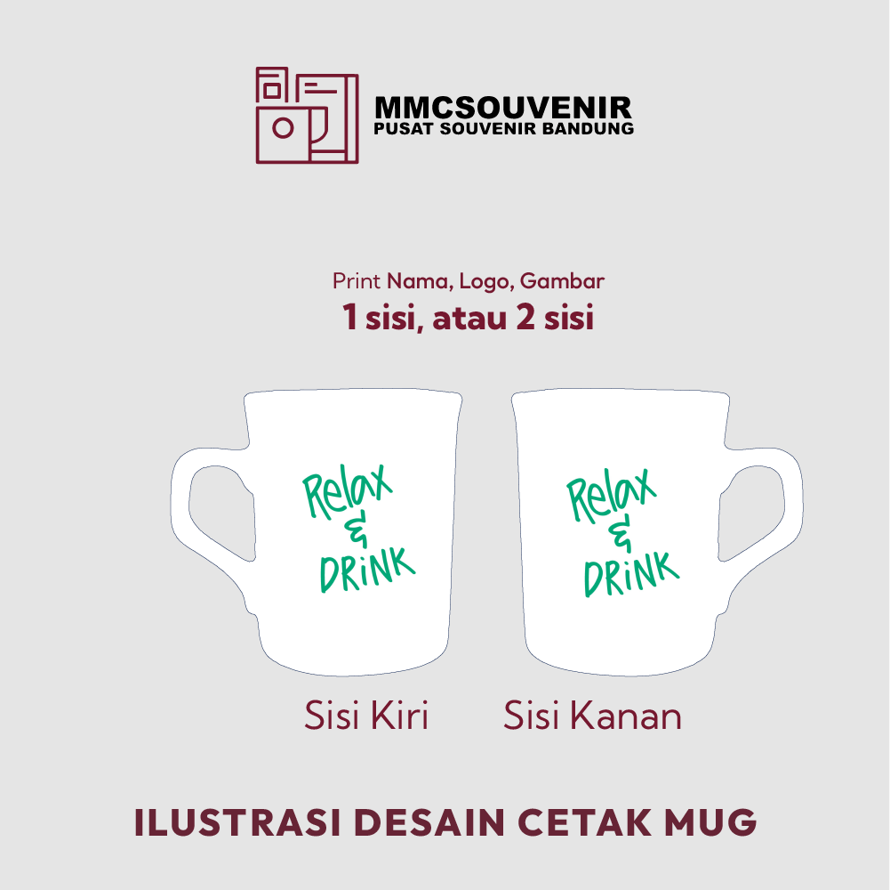 Mug Nescafe custom Bandung - foto 3