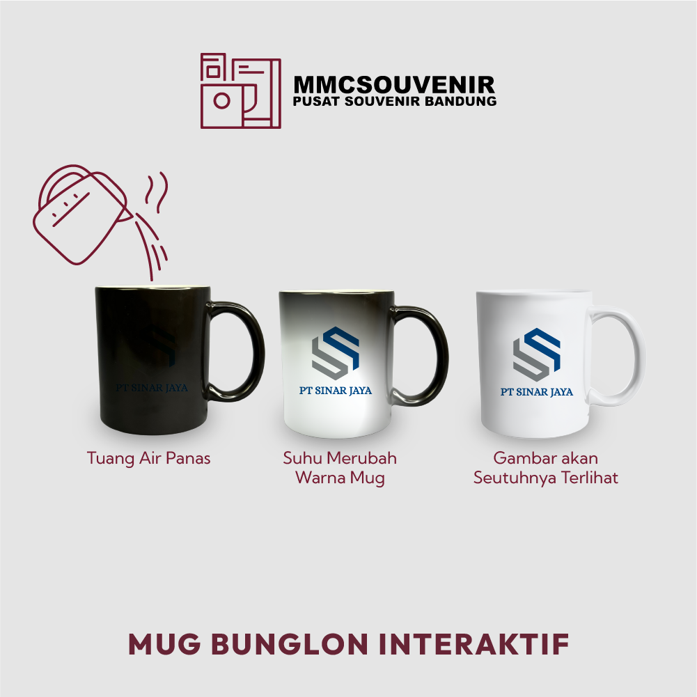 Mug Super Quality Bunglon custom Bandung - foto 3