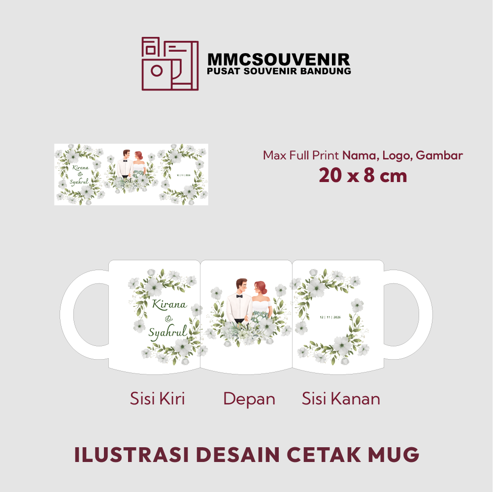 Mug Super Quality Two Tone custom Bandung - foto 4