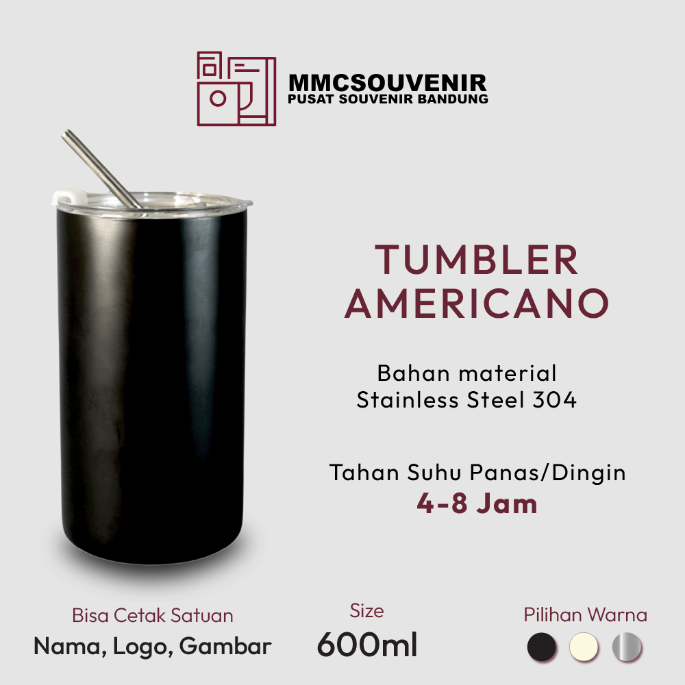 Tumbler Americano custom logo Bandung