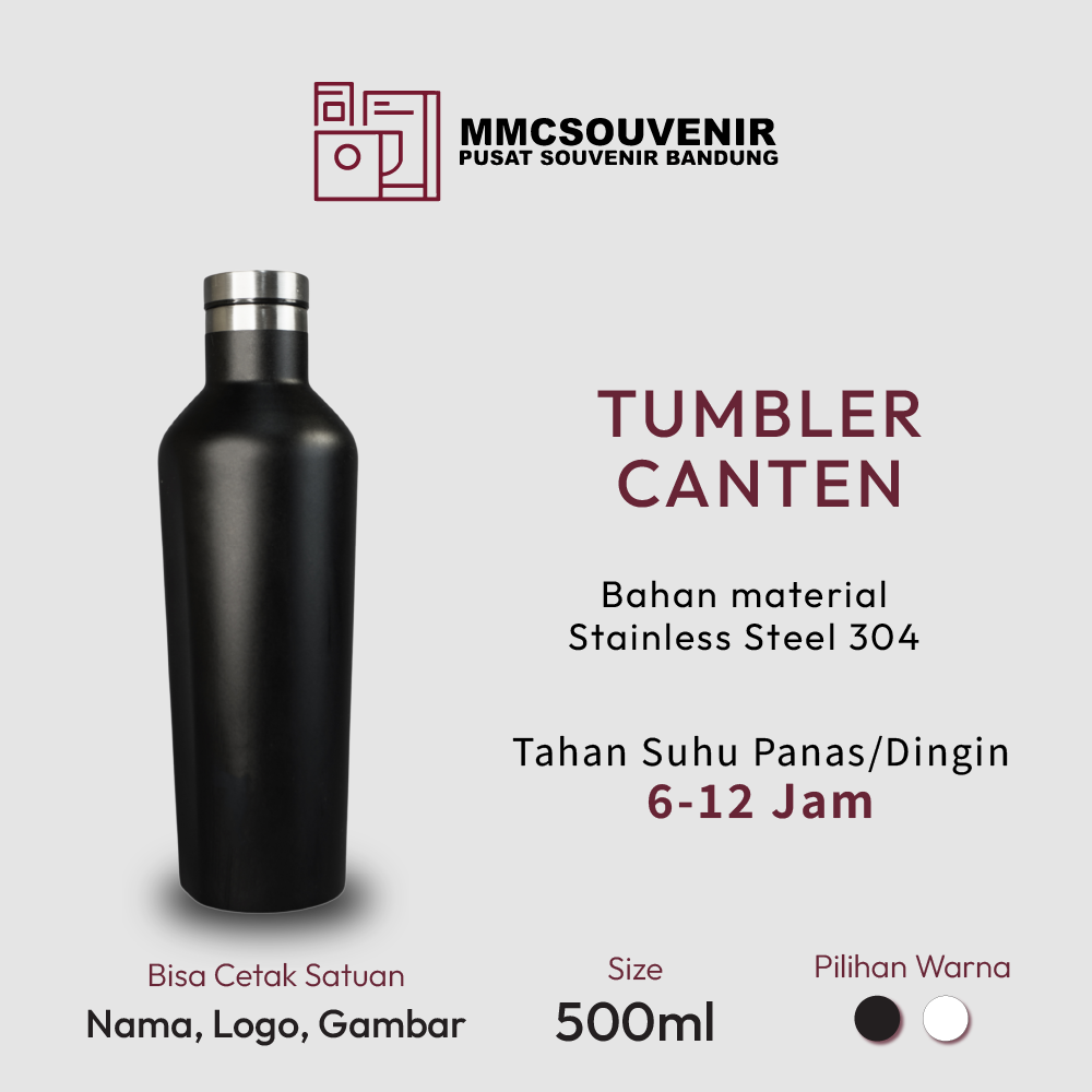 Tumbler Canten custom logo Bandung