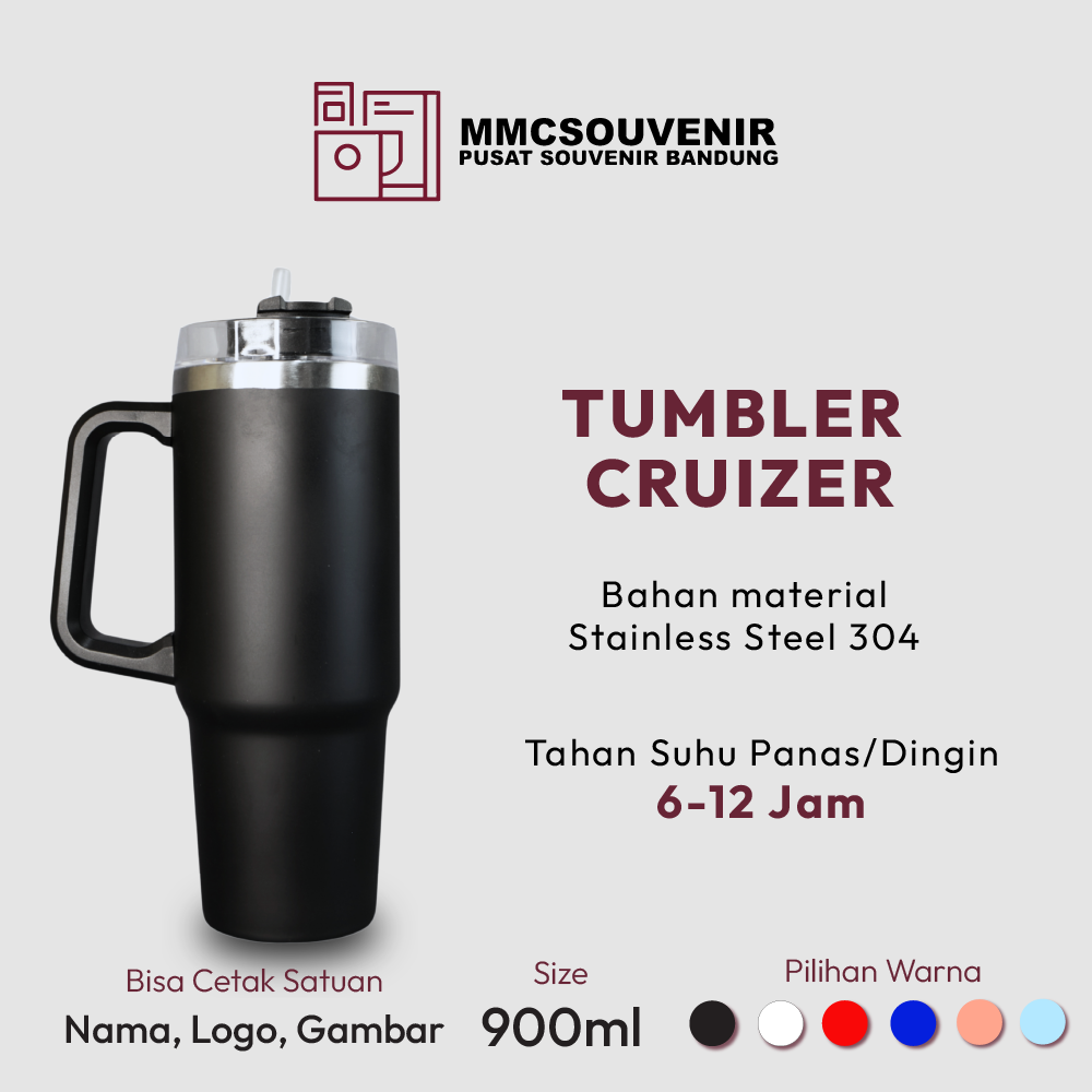 Tumbler Cruizer custom logo Bandung