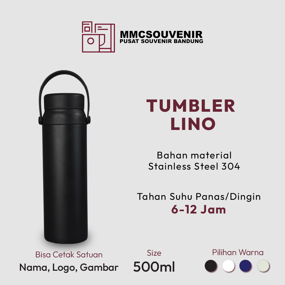 Tumbler Lino custom logo Bandung