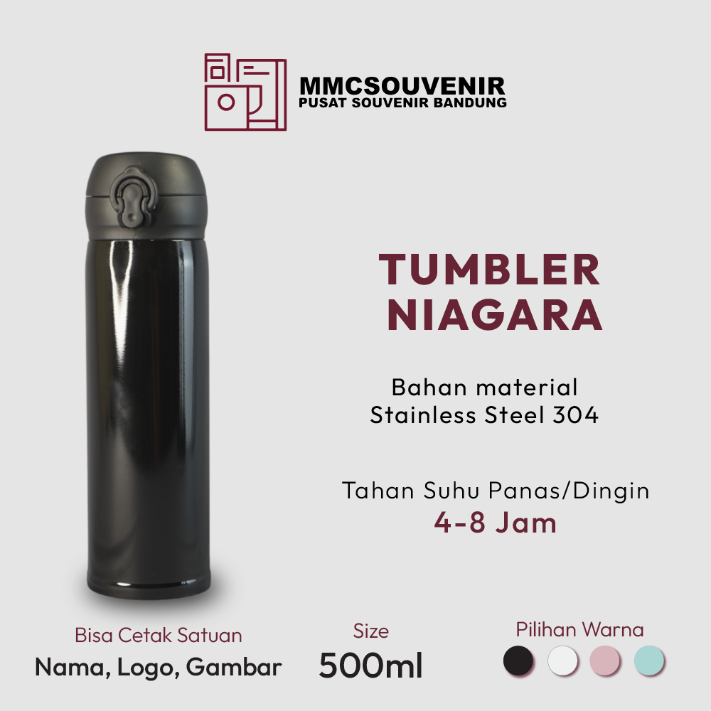 Tumbler Niagara custom logo Bandung