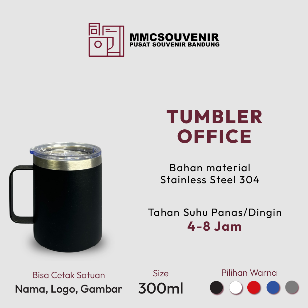 Tumbler Office custom logo Bandung