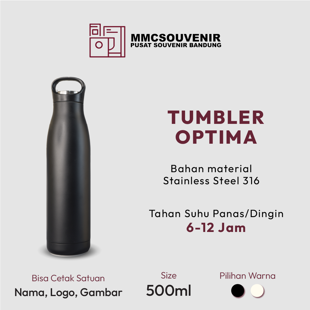 Tumbler Optima custom logo Bandung